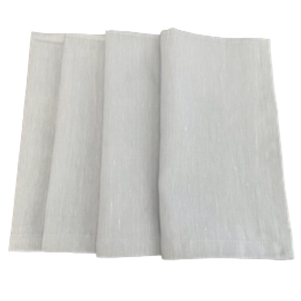 Rivolta Carmignani Dining Napkins / Set of 4 Blue Gray